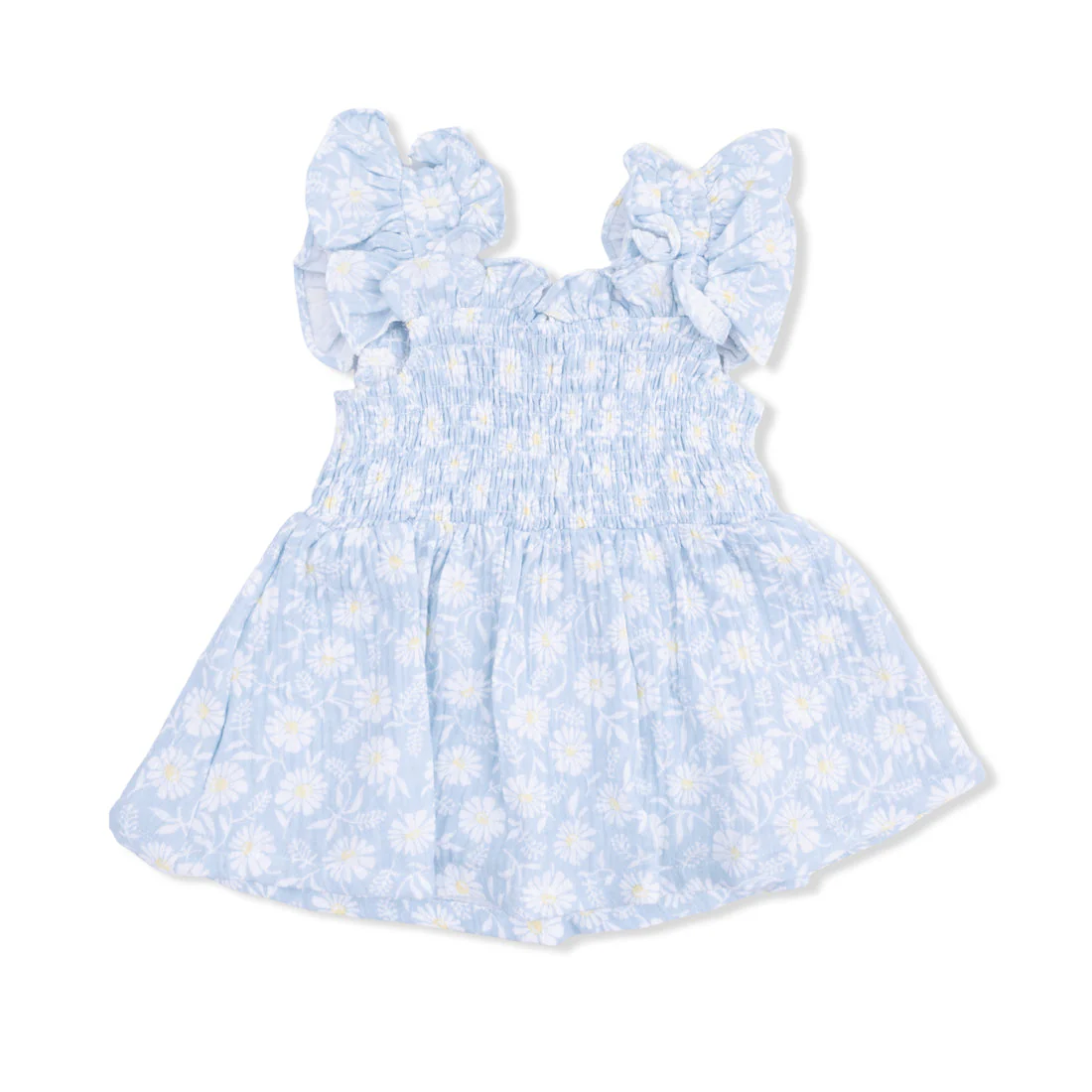 Muslin Babydoll Tunic and Bloomer Set - Western Daisies by Angel Dear - Image 2