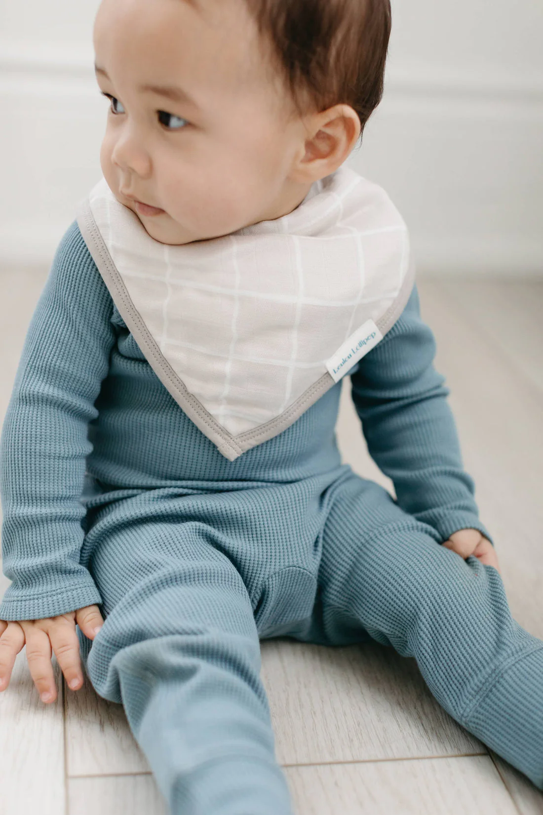 Muslin Bandana Bib Set - Ice Hockey by Loulou Lollipop - Image 8