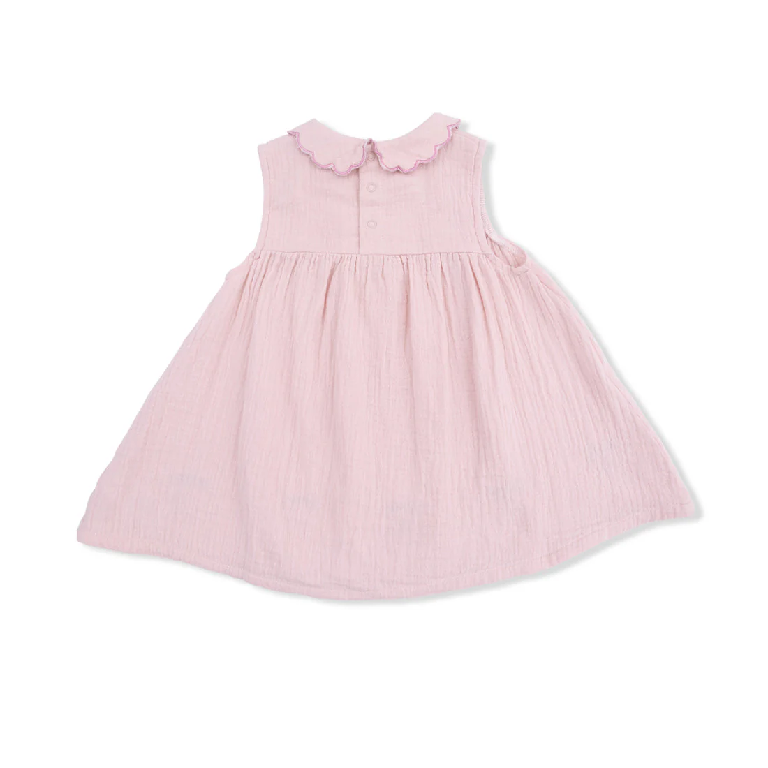 Muslin Petal Collar Dress Set - Lotus by Angel Dear - Image 4