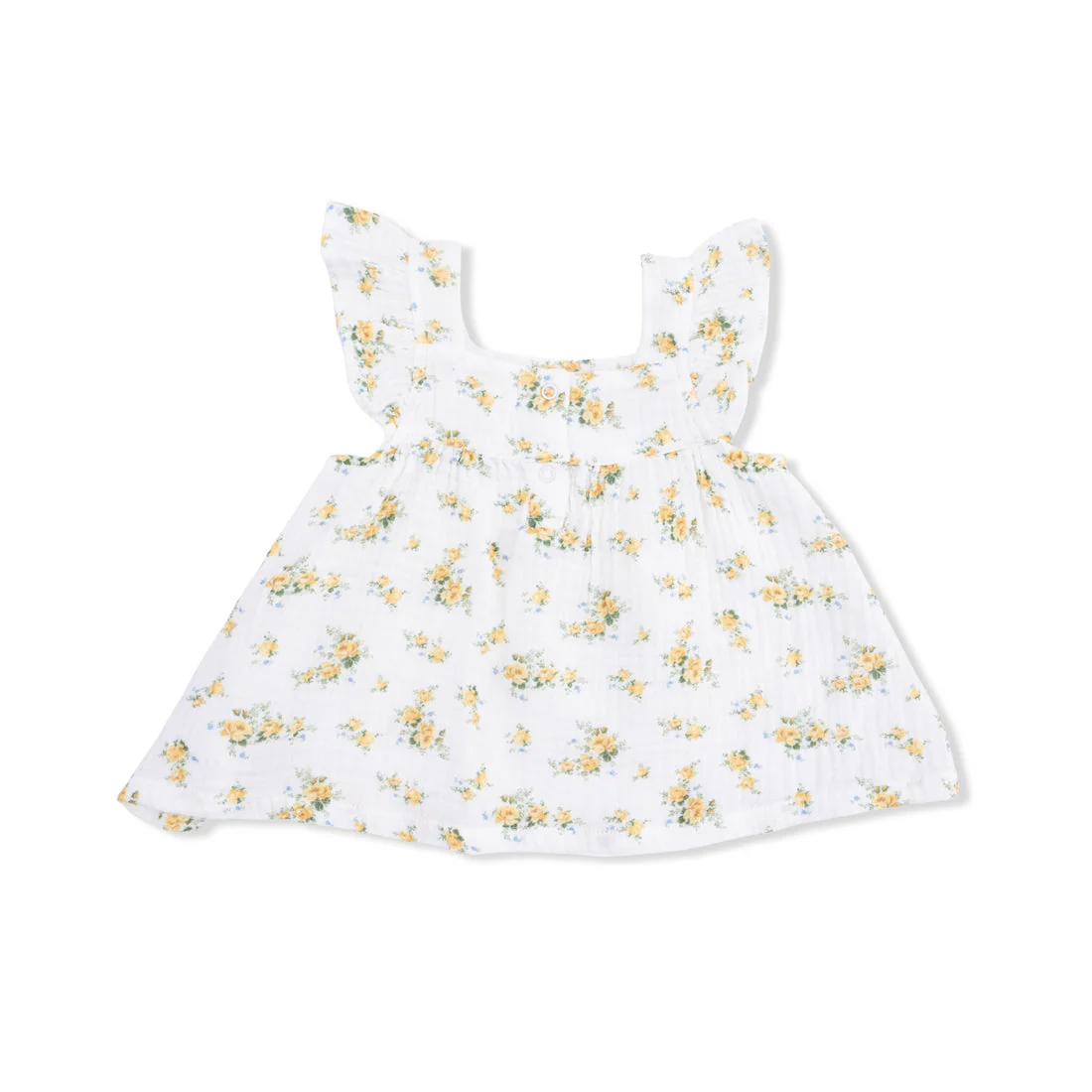 Muslin Pinafore and High Waisted Bloomer - Sunshine Roses by Angel Dear - Image 4