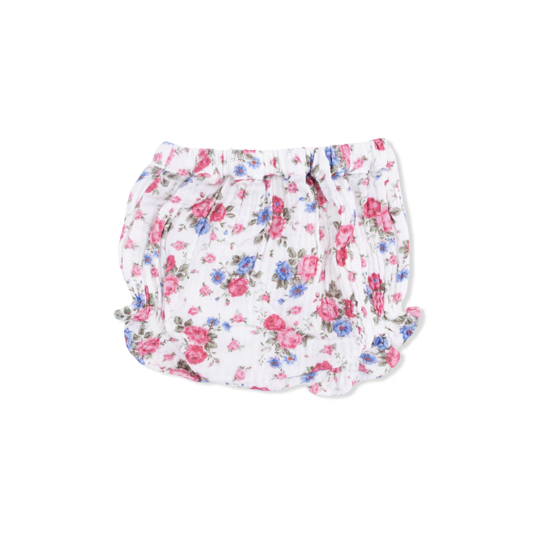 Muslin Ruffle Back Top and Bloomer - Cabbage Roses by Angel Dear - Image 6