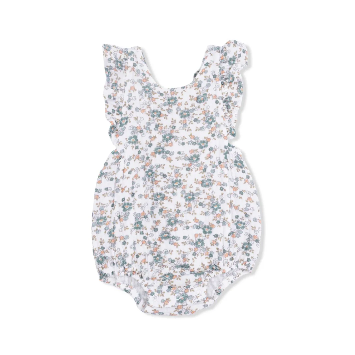 Muslin Sunsuit - Camille Floral by Angel Dear - Image 2