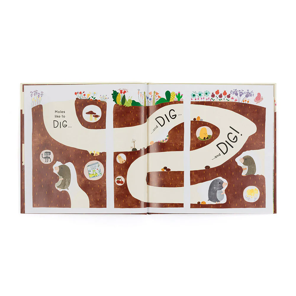 Muswell Mole and the Buried Treasure Book by Jellycat - Image 2