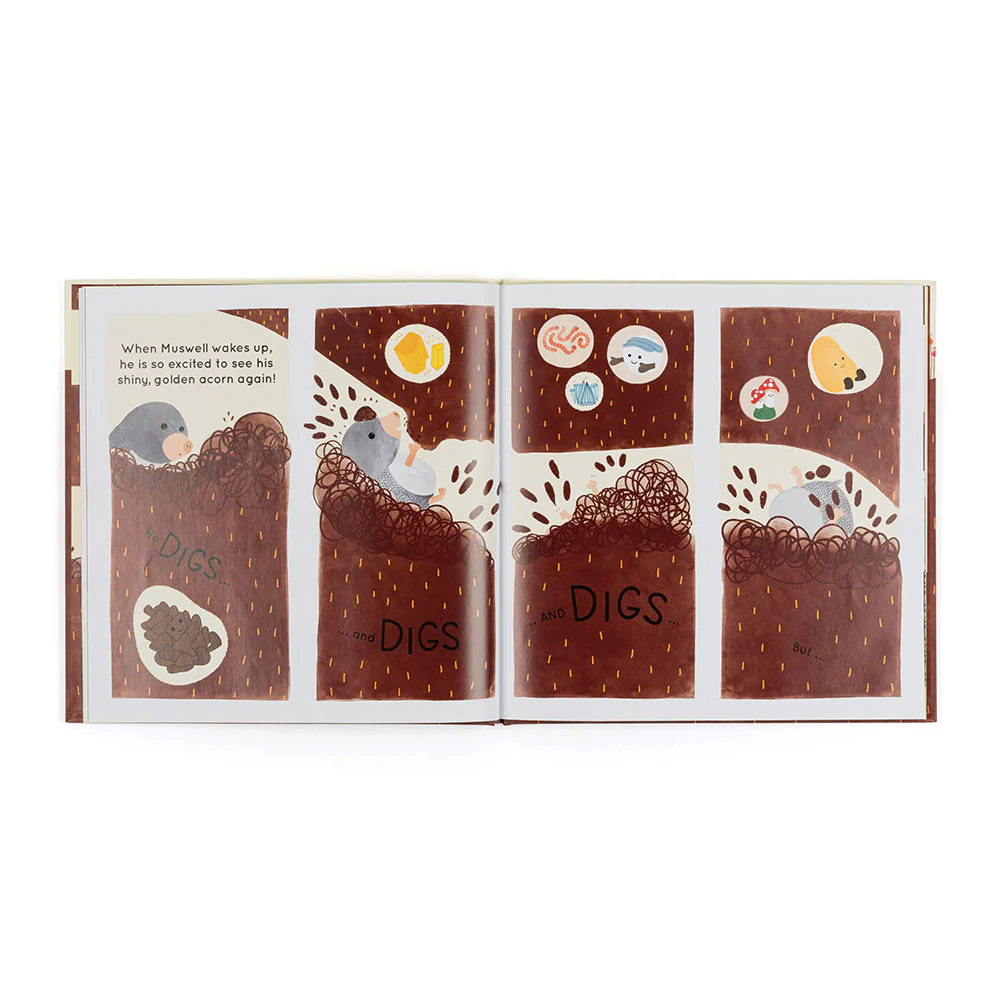 Muswell Mole and the Buried Treasure Book by Jellycat - Image 3
