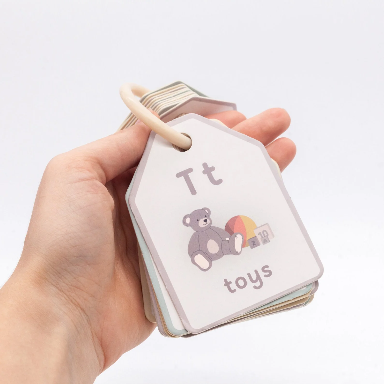 My Bible ABCs Ring Flash Cards by Good Ground - Image 3