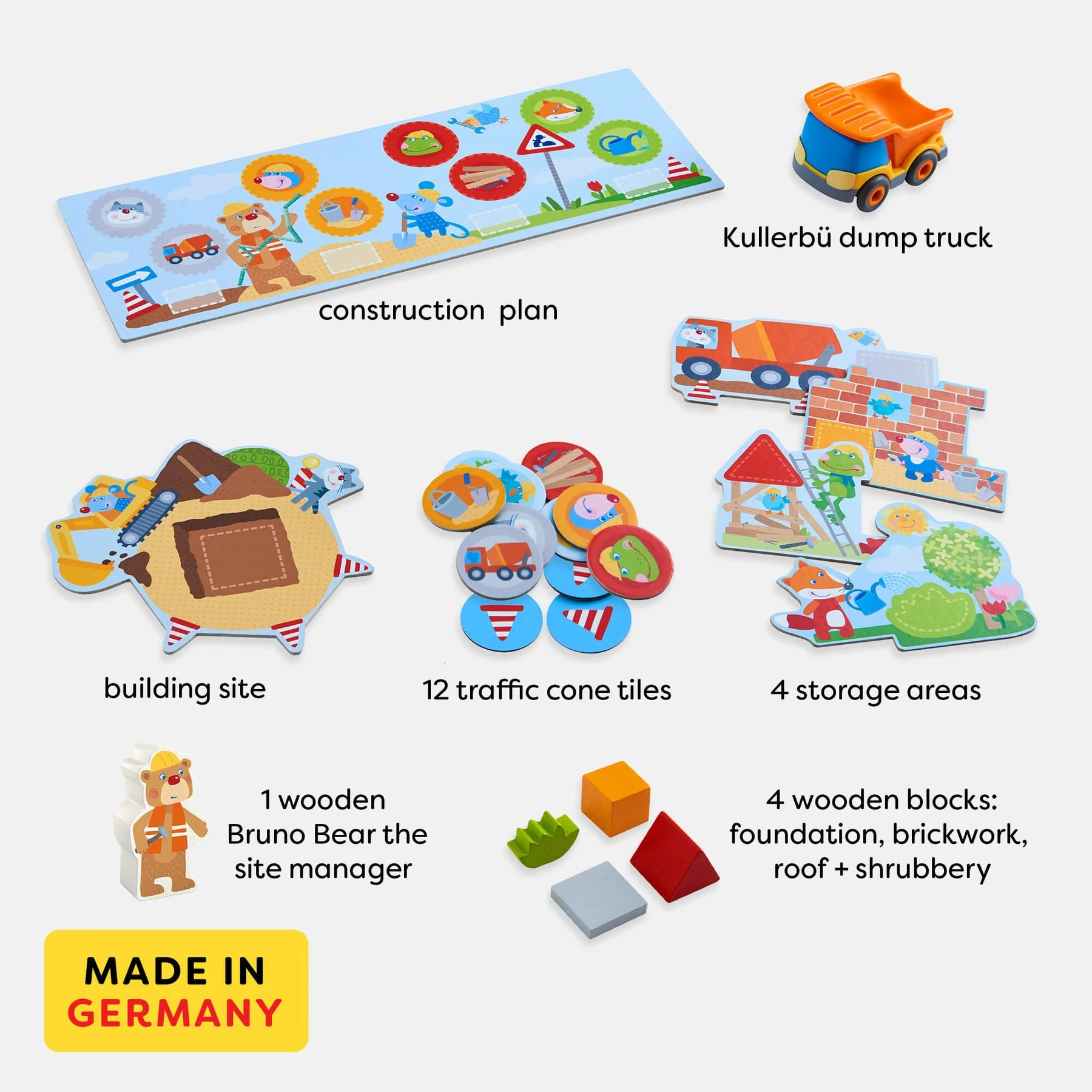 My Very First Games - Building Site Construction Game by Haba - Image 7
