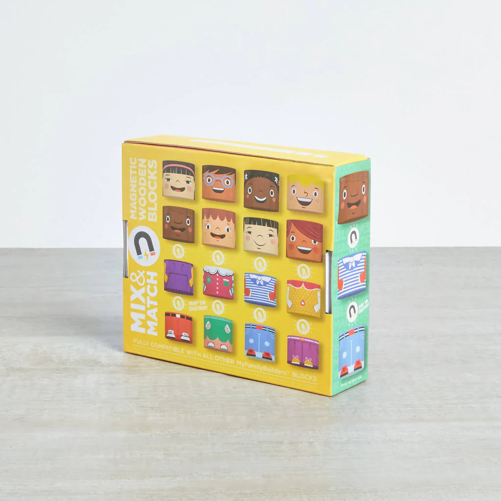 My Family Builders Toy Set - 16 pc Friends Edition