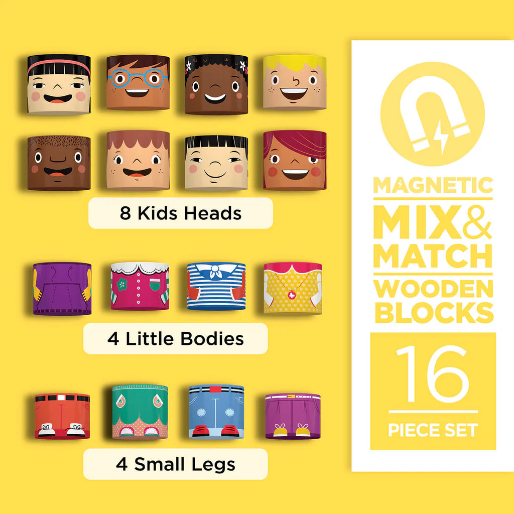 My Family Builders Toy Set - 16 pc Friends Edition - Image 3