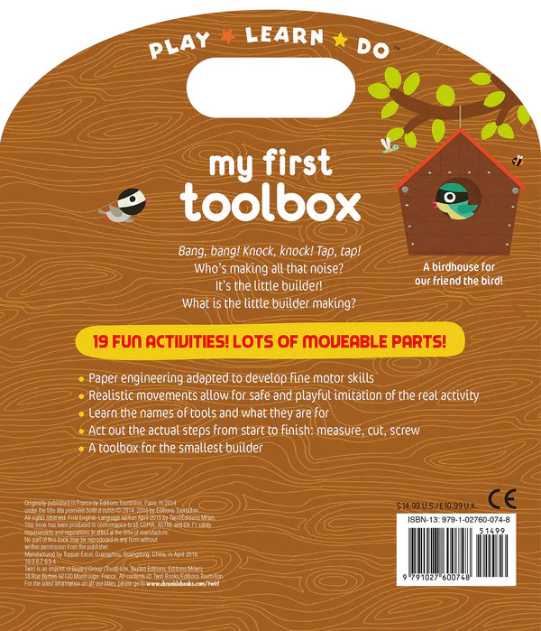 My First Toolbox: A Lift the Flap Activity Book - Image 3