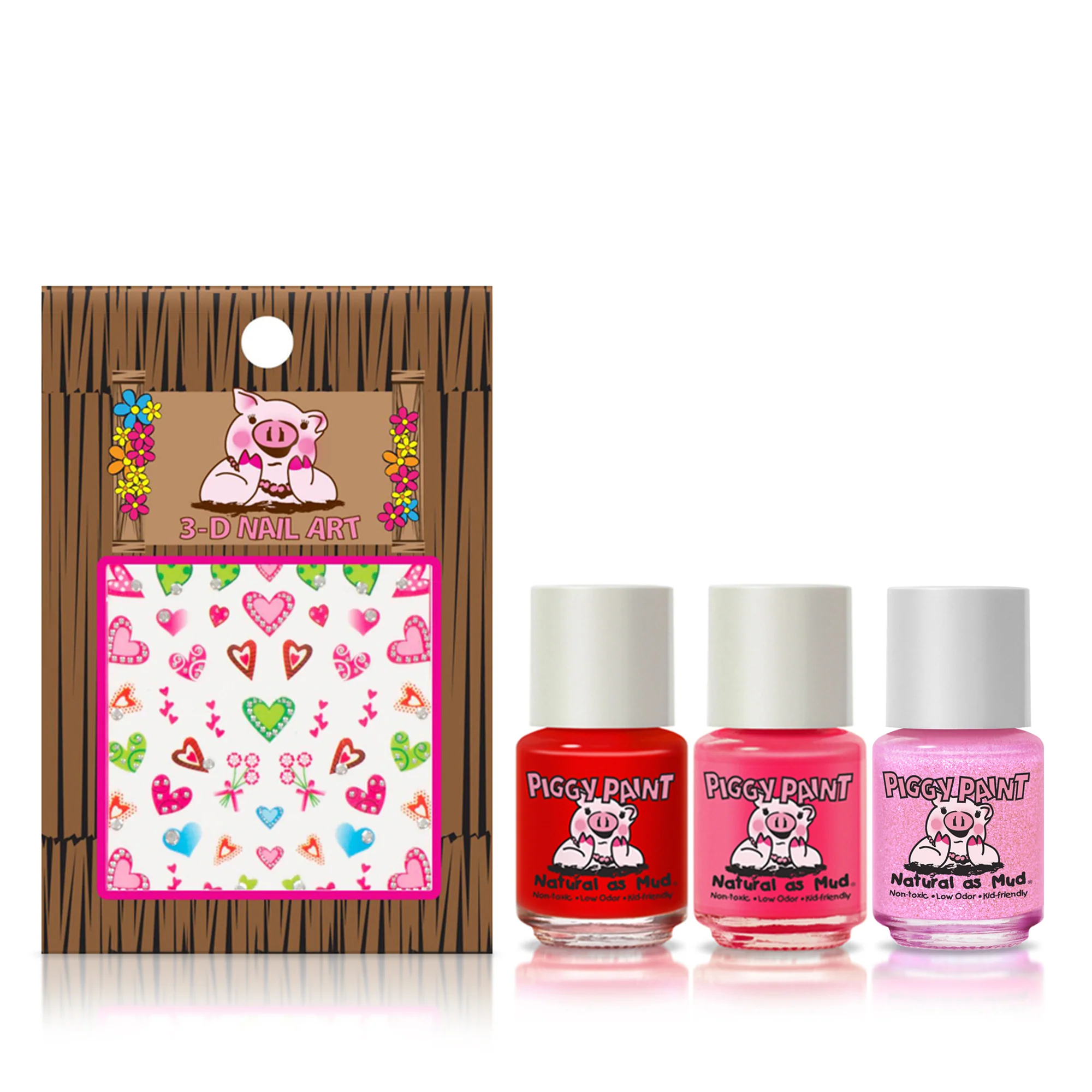 Nail Polish Set - All the Heart Eyes by Piggy Paint - Image 2