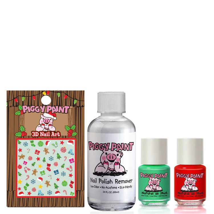 Nail Polish Set - Oh Holly Jolly! by Piggy Paint - Image 2