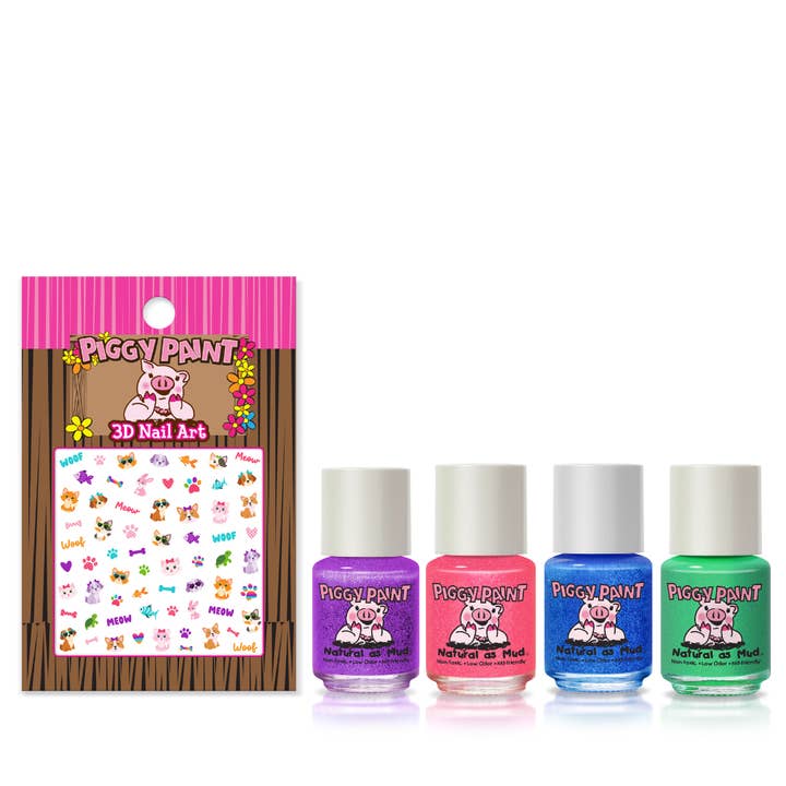 Nail Polish Set - Purrfect Paws by Piggy Paint - Image 2