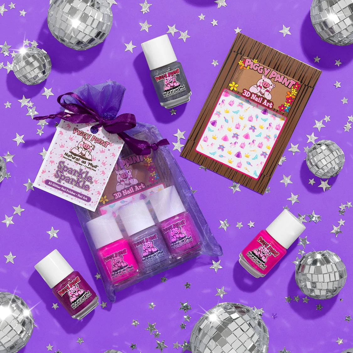 Nail Polish Set - Sparkle Sparkle by Piggy Paint - Image 12