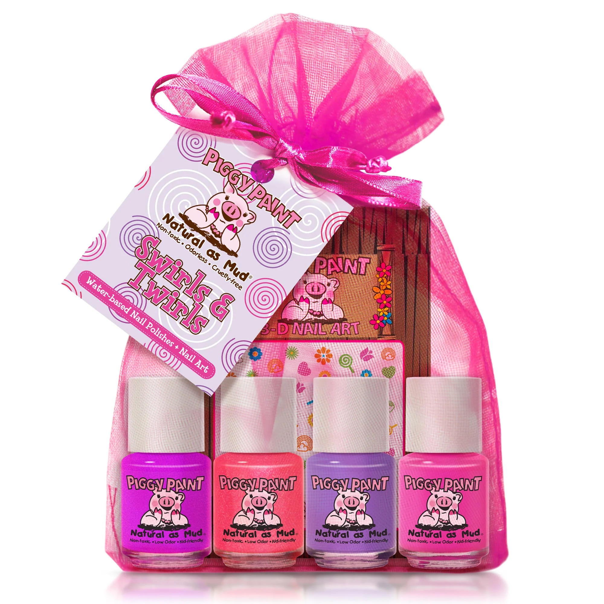 Nail Polish Set - Swirls and Twirls by Piggy Paint