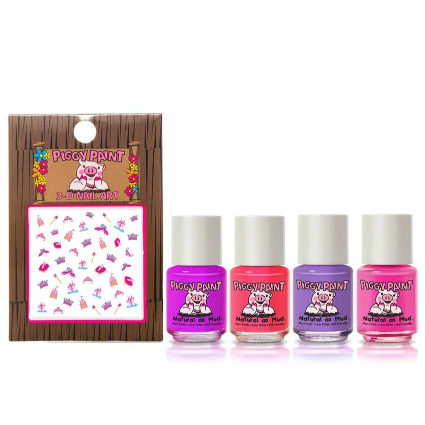 Nail Polish Set - Swirls and Twirls by Piggy Paint - Image 2