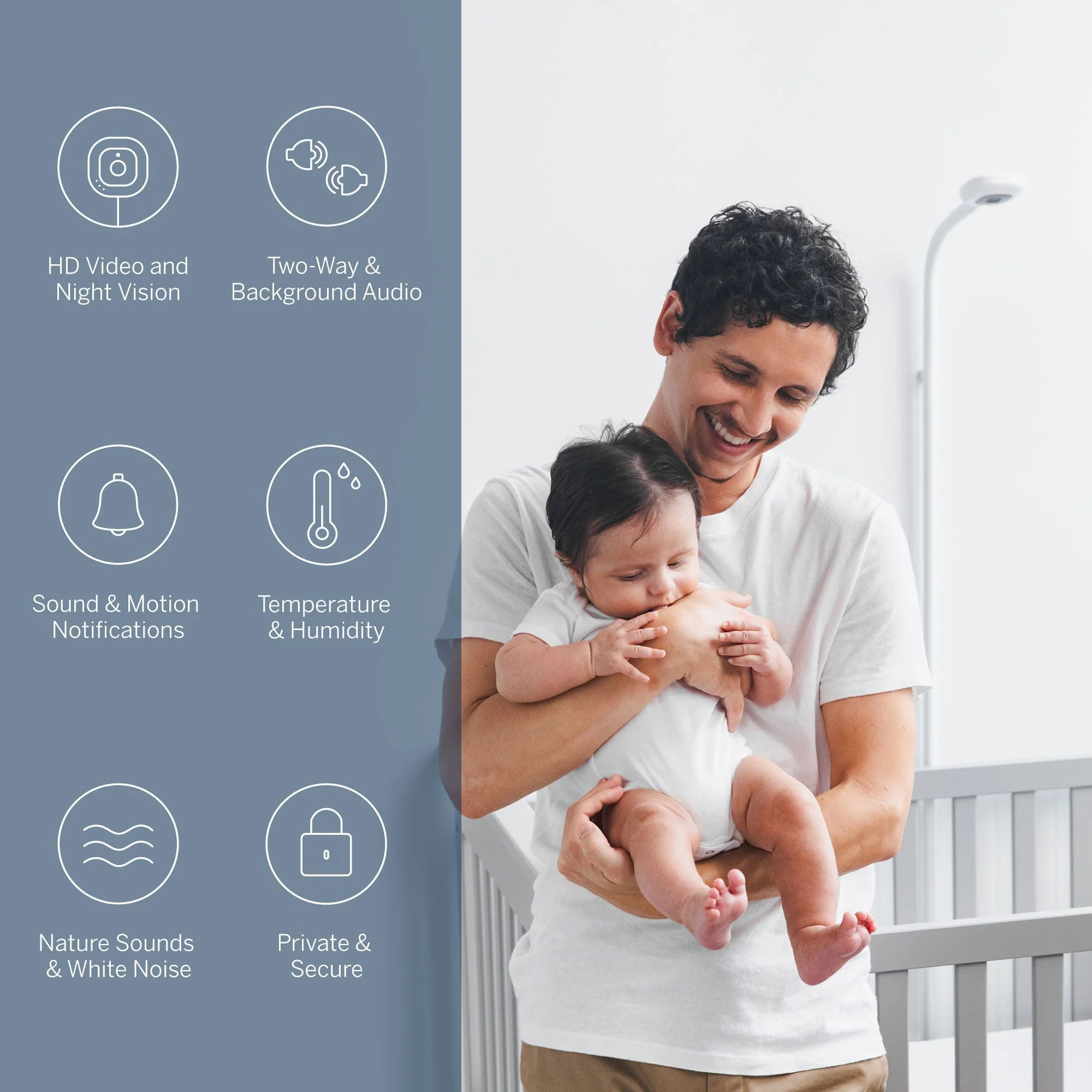 Nanit Pro Smart Baby Monitor + Floor Stand - Image 7