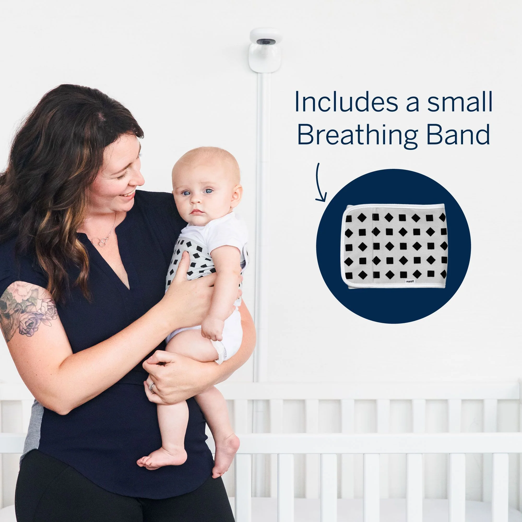 Nanit Pro Smart Baby Monitor + Wall Mount - Image 2