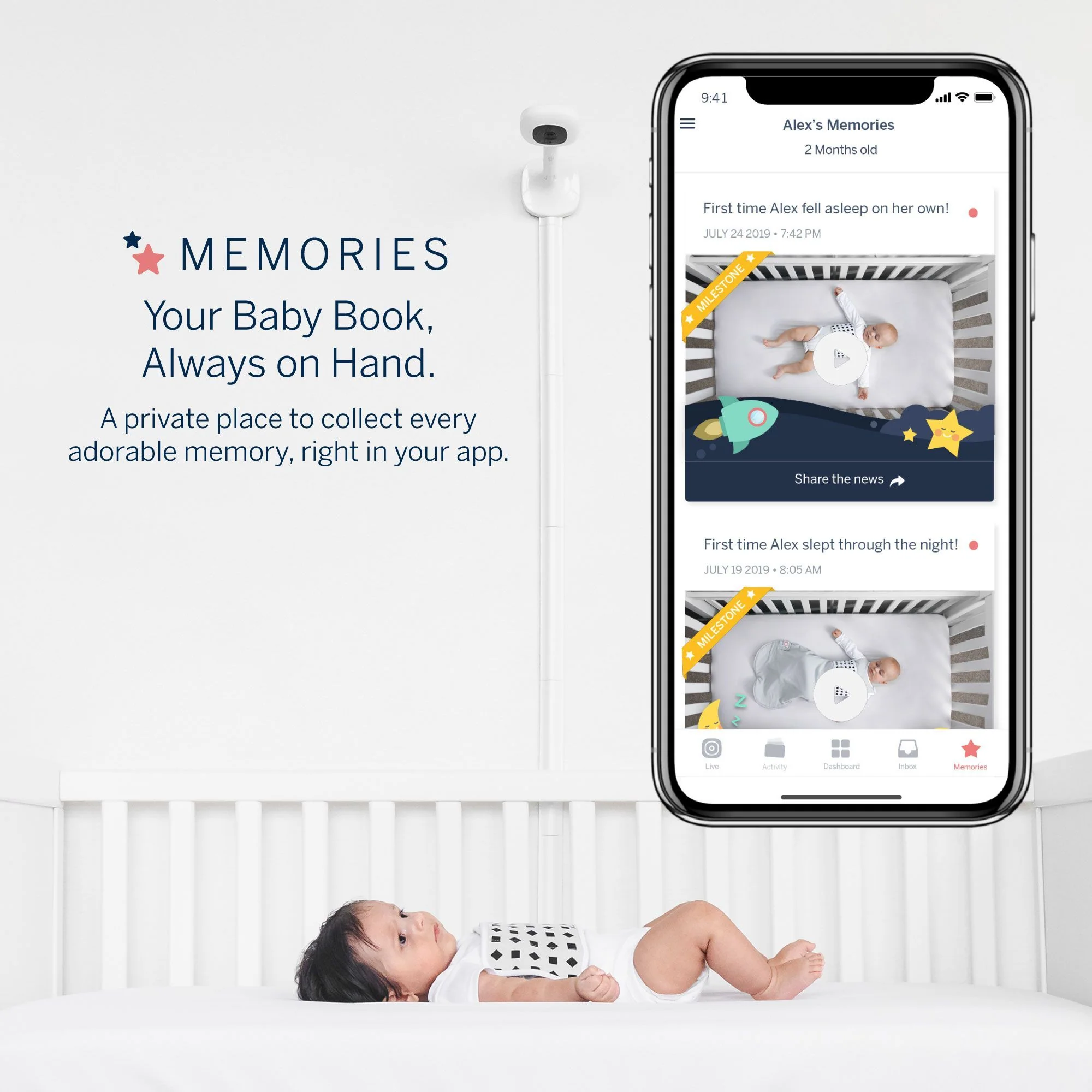 Nanit Pro Smart Baby Monitor + Wall Mount - Image 4
