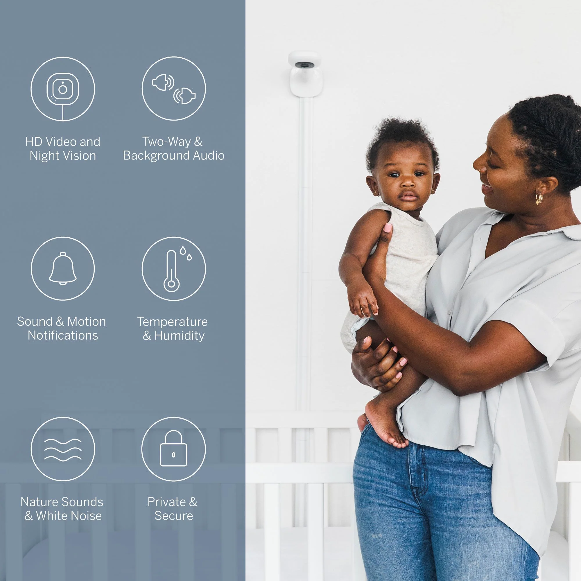 Nanit Pro Smart Baby Monitor + Wall Mount - Image 6