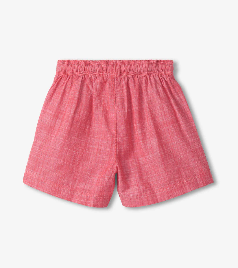 Nantucket Red Pull On Woven Shorts by Hatley - Image 2