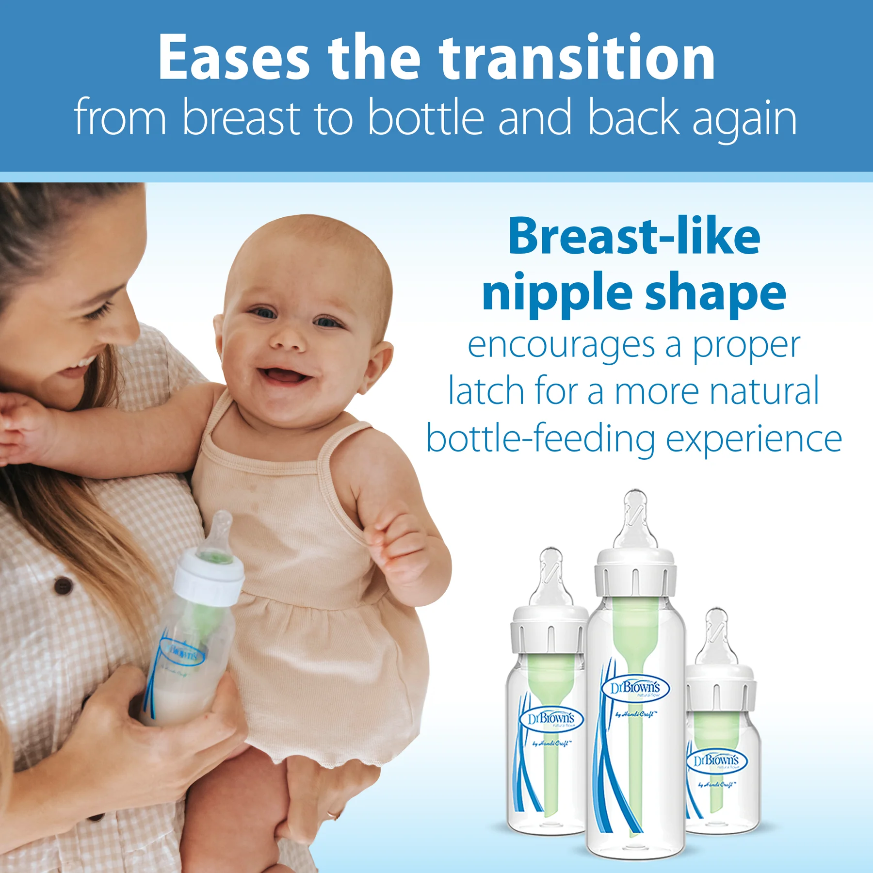 Natural Flow Narrow Baby Bottle Silicone Nipple, 2-Pack by Dr. Brown's - Image 5