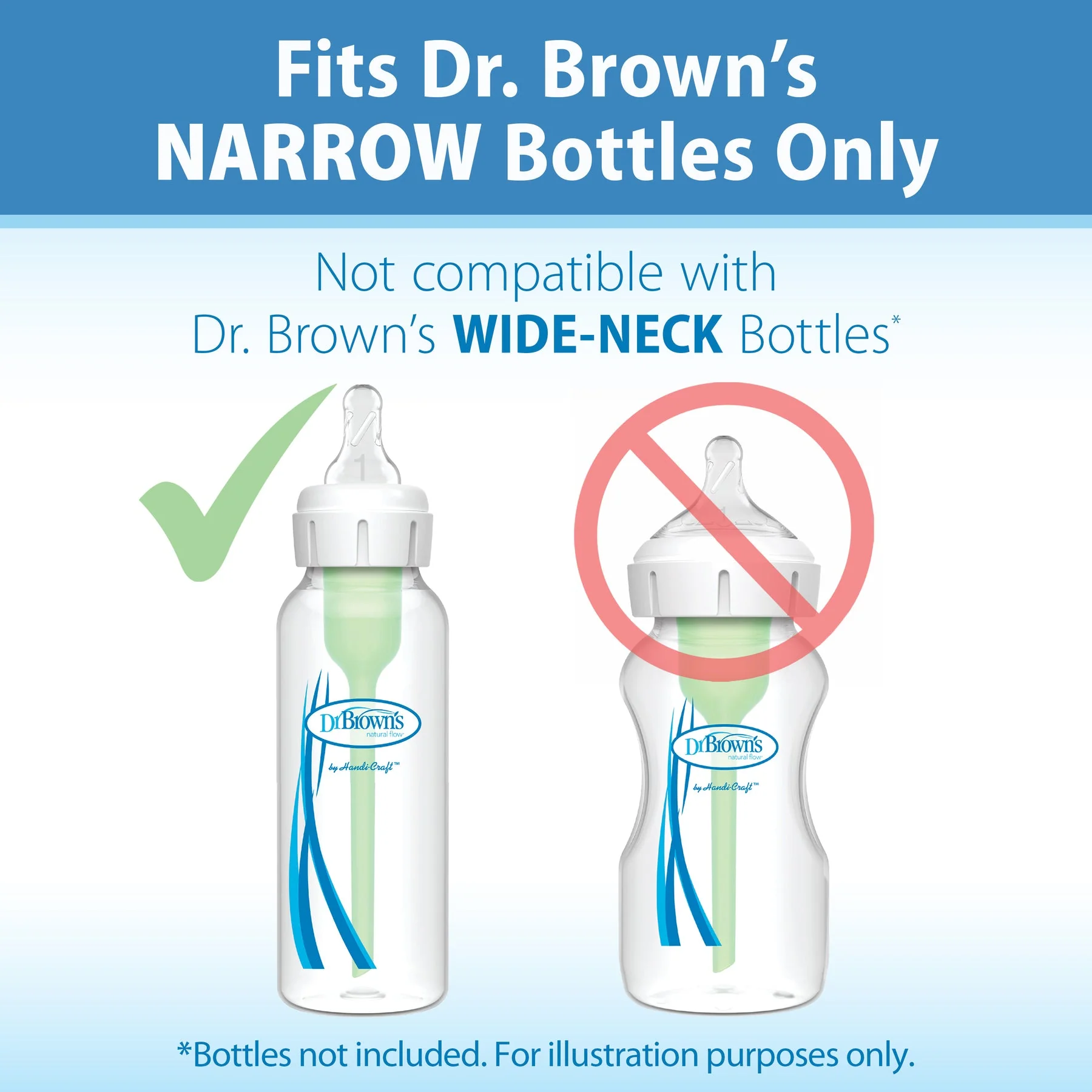 Natural Flow Narrow Baby Bottle Silicone Nipple, 2-Pack by Dr. Brown's - Image 9