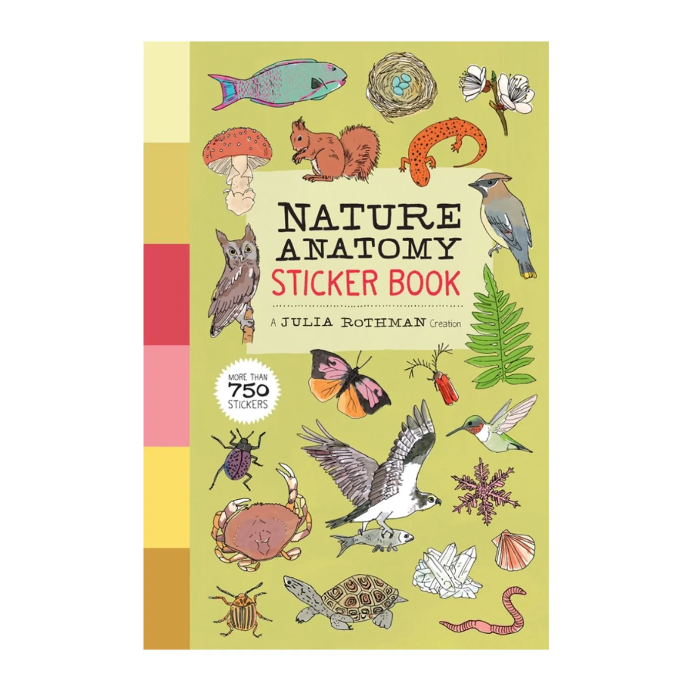 Nature Anatomy Sticker Book