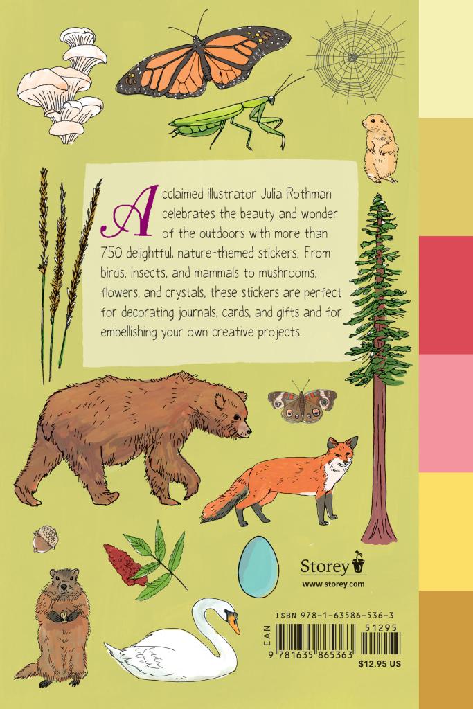 Nature Anatomy Sticker Book - Image 2