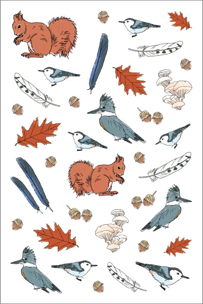 Nature Anatomy Sticker Book - Image 3