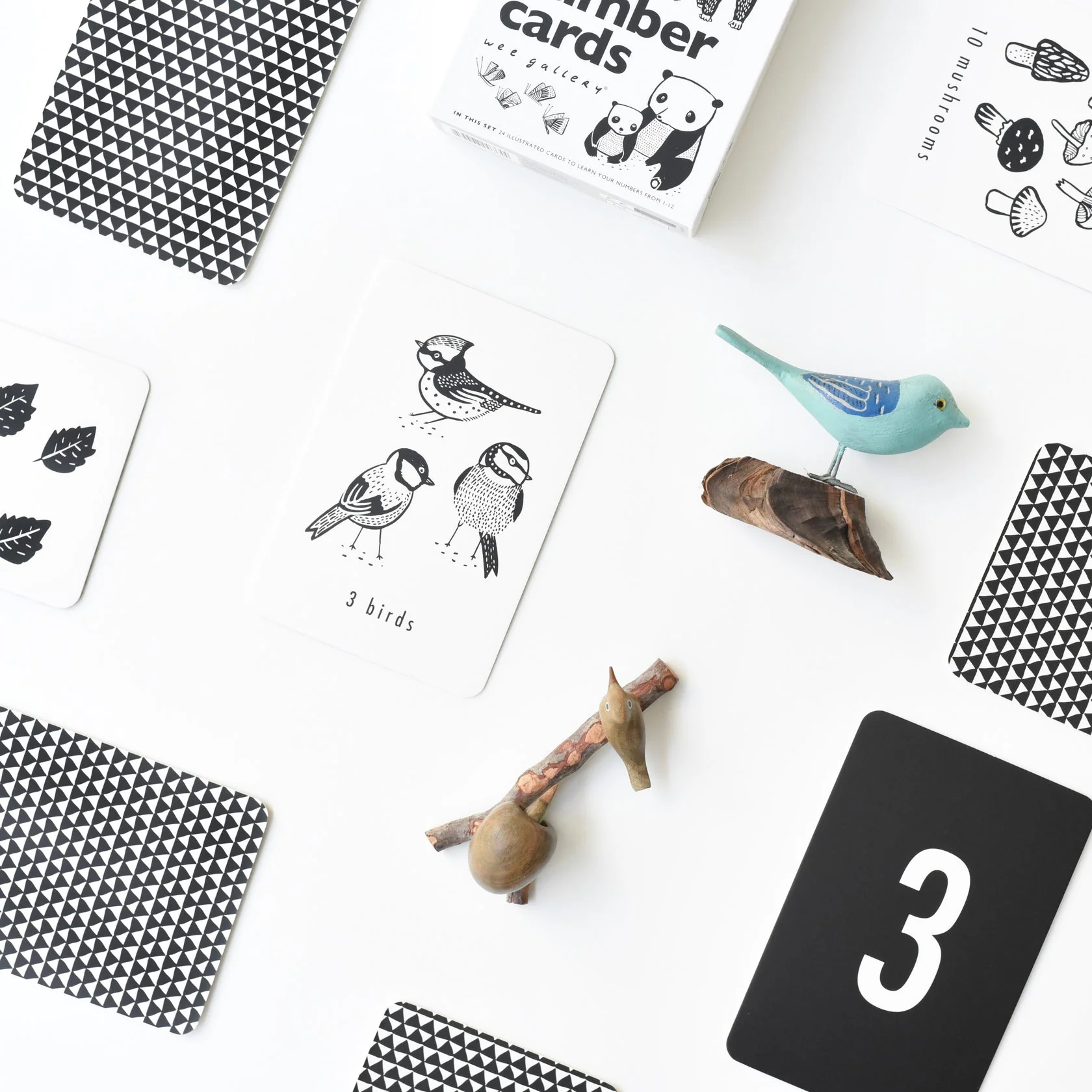 Nature Number Cards by Wee Gallery - Image 8