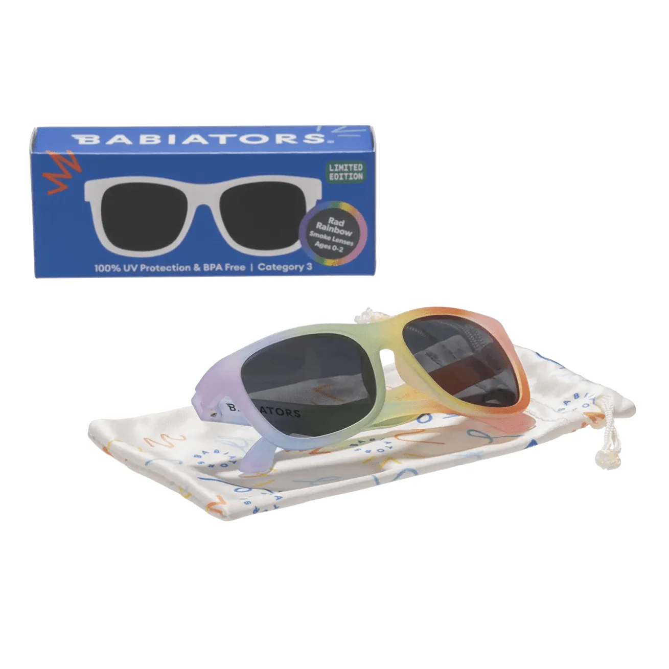 Navigator Sunglasses - Rad Rainbow by Babiators - Image 3