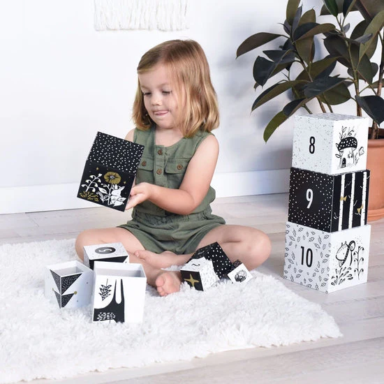 Nesting Blocks - Woodland Numbers by Wee Gallery - Image 3