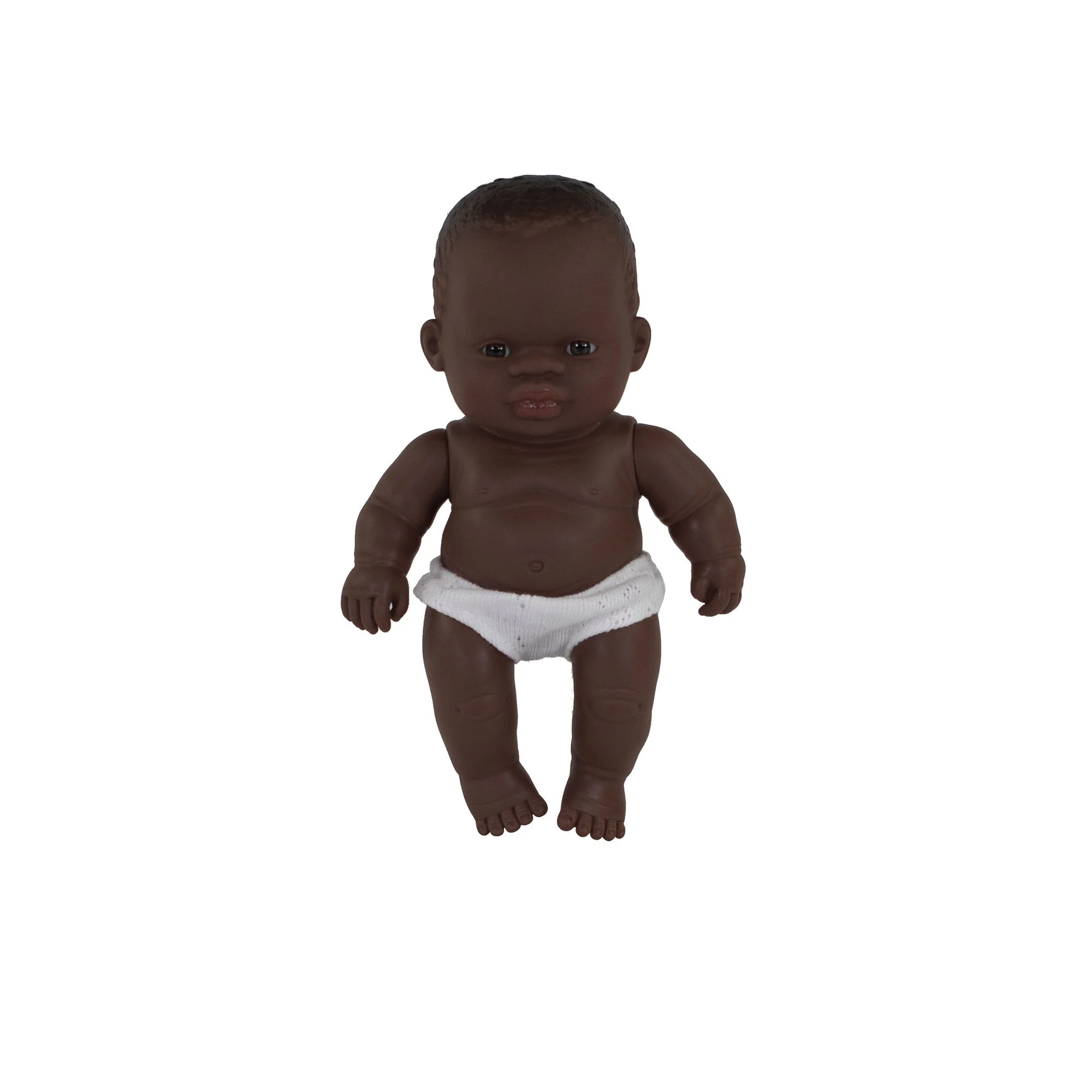 Newborn Baby Doll African Girl 8 1/4" by Miniland - Image 2