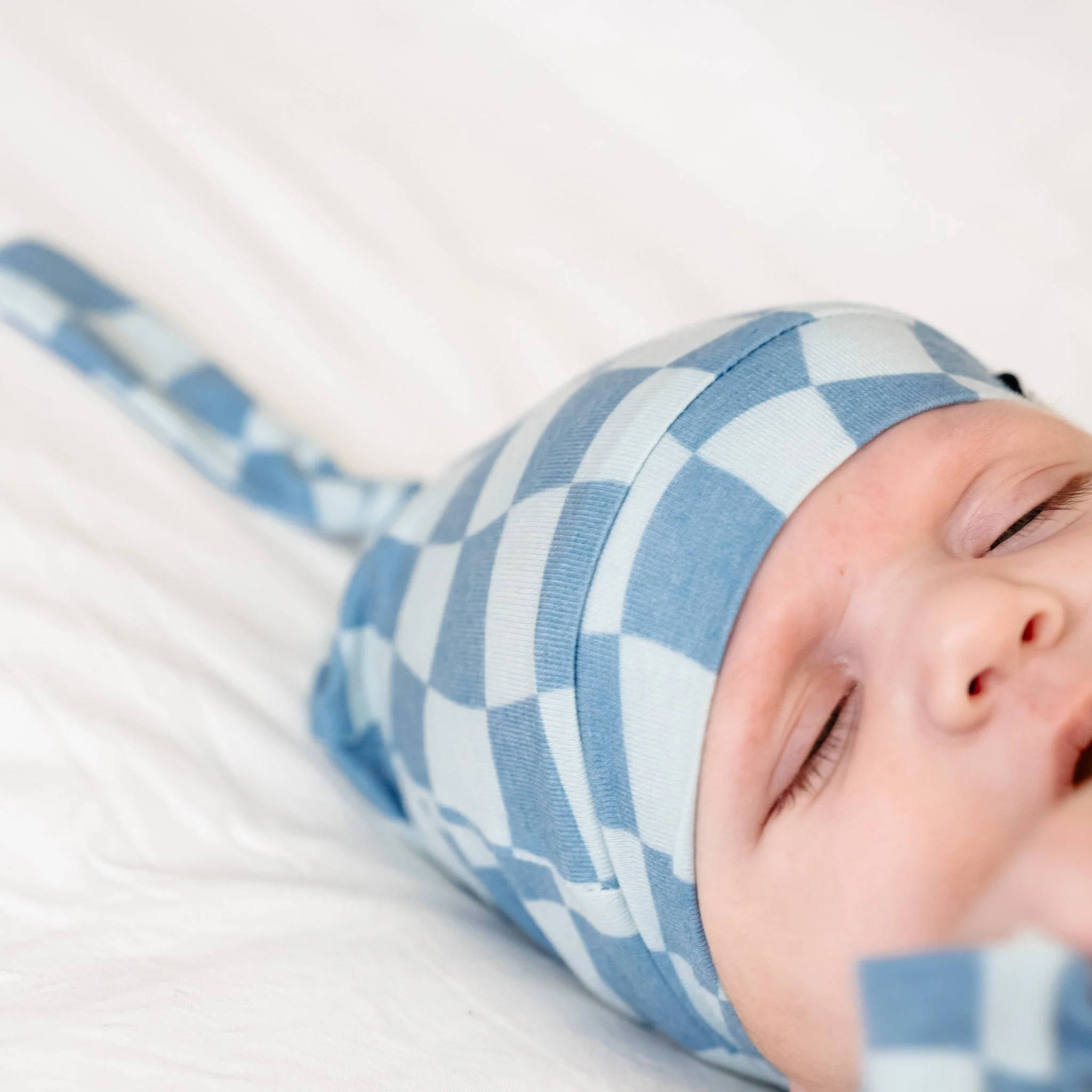 Newborn Top Knot Hat - Miles by Copper Pearl - Image 3