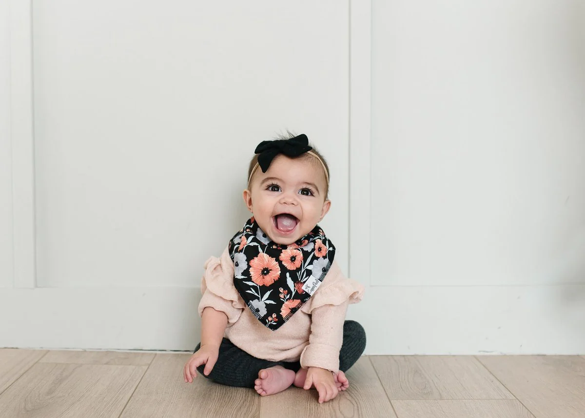 Single Bandana Bib - Dot by Copper Pearl - Image 4