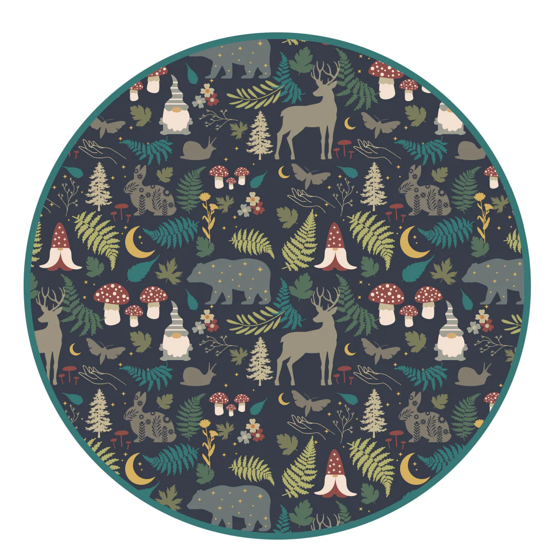 Night Forest Bamboo Pajamas Baby Romper by Emerson and Friends - Image 6