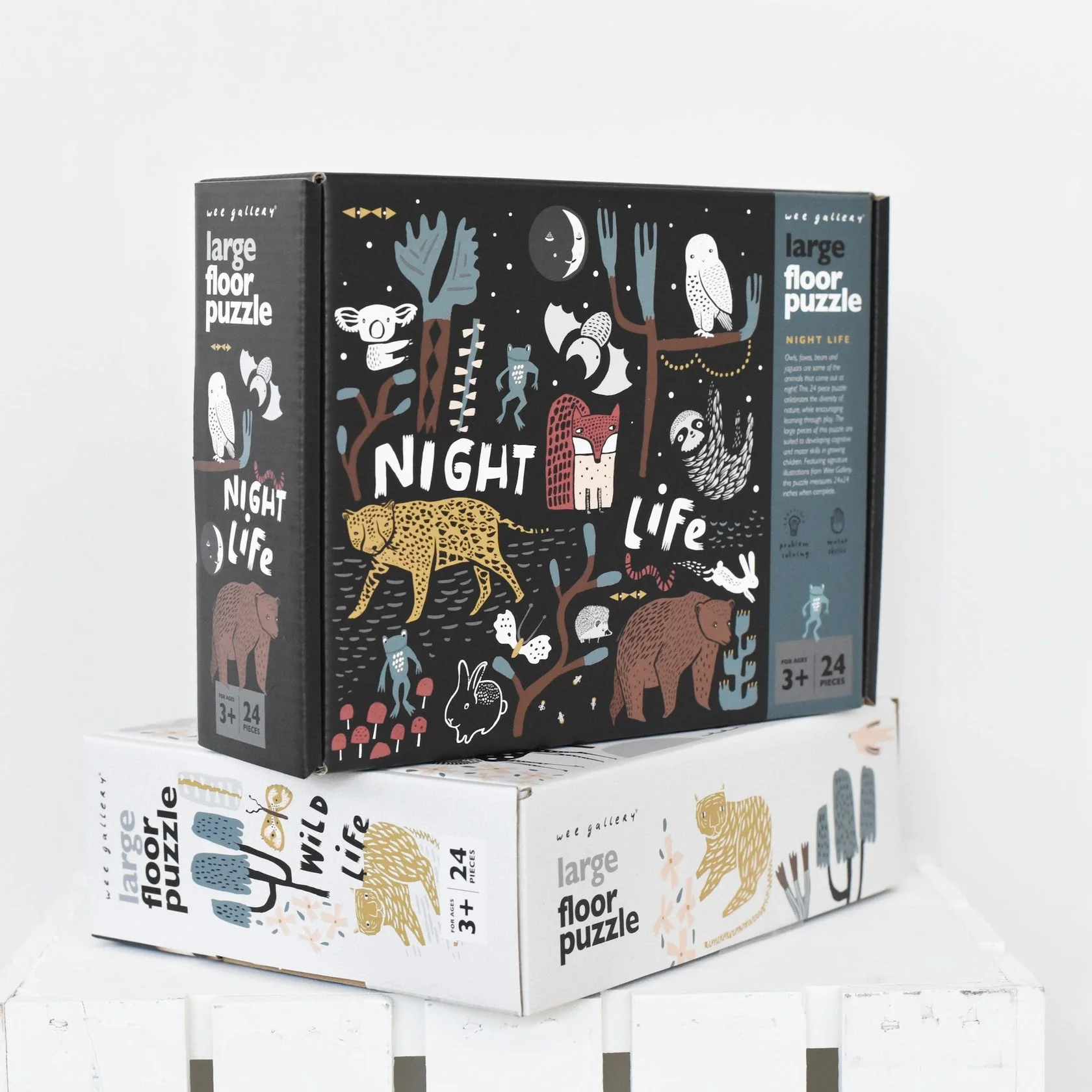 Night Life Floor Puzzle by Wee Gallery - Image 7