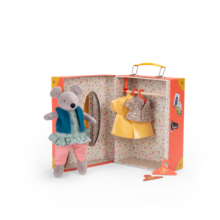 Nini Little Wardrobe Suitcase by Moulin Roty - Image 2