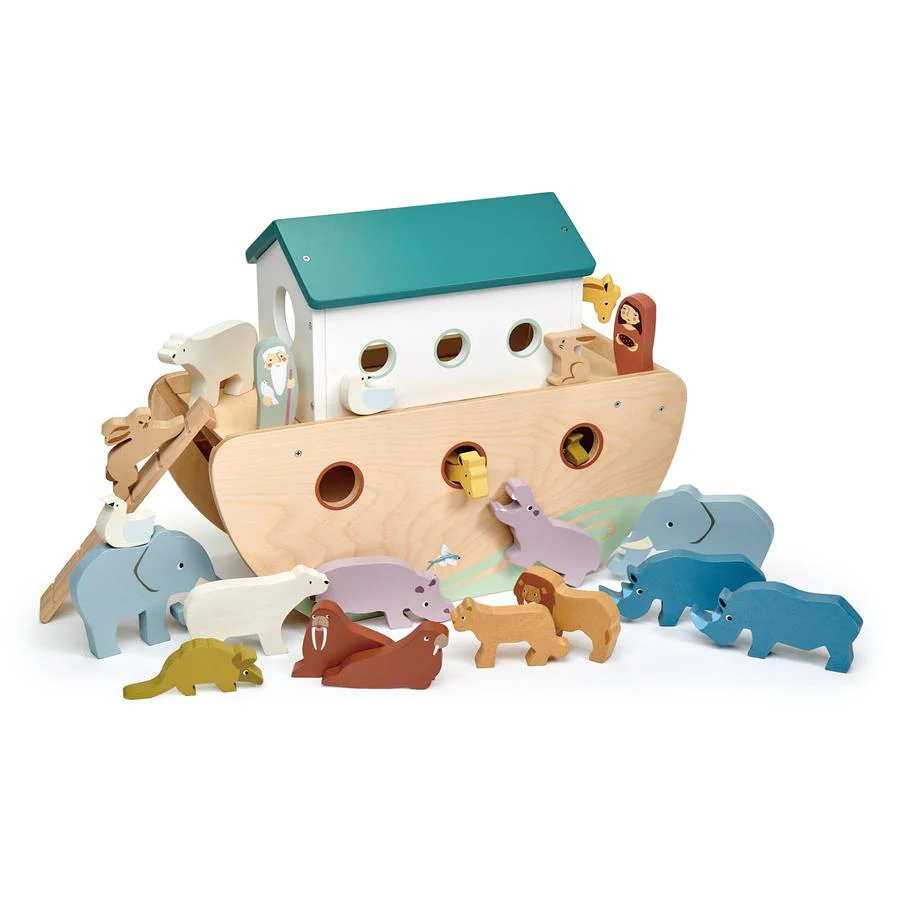 Noah's Wooden Ark by Tender Leaf Toys - Image 4