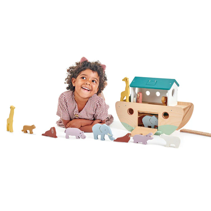 Noah's Wooden Ark by Tender Leaf Toys - Image 7