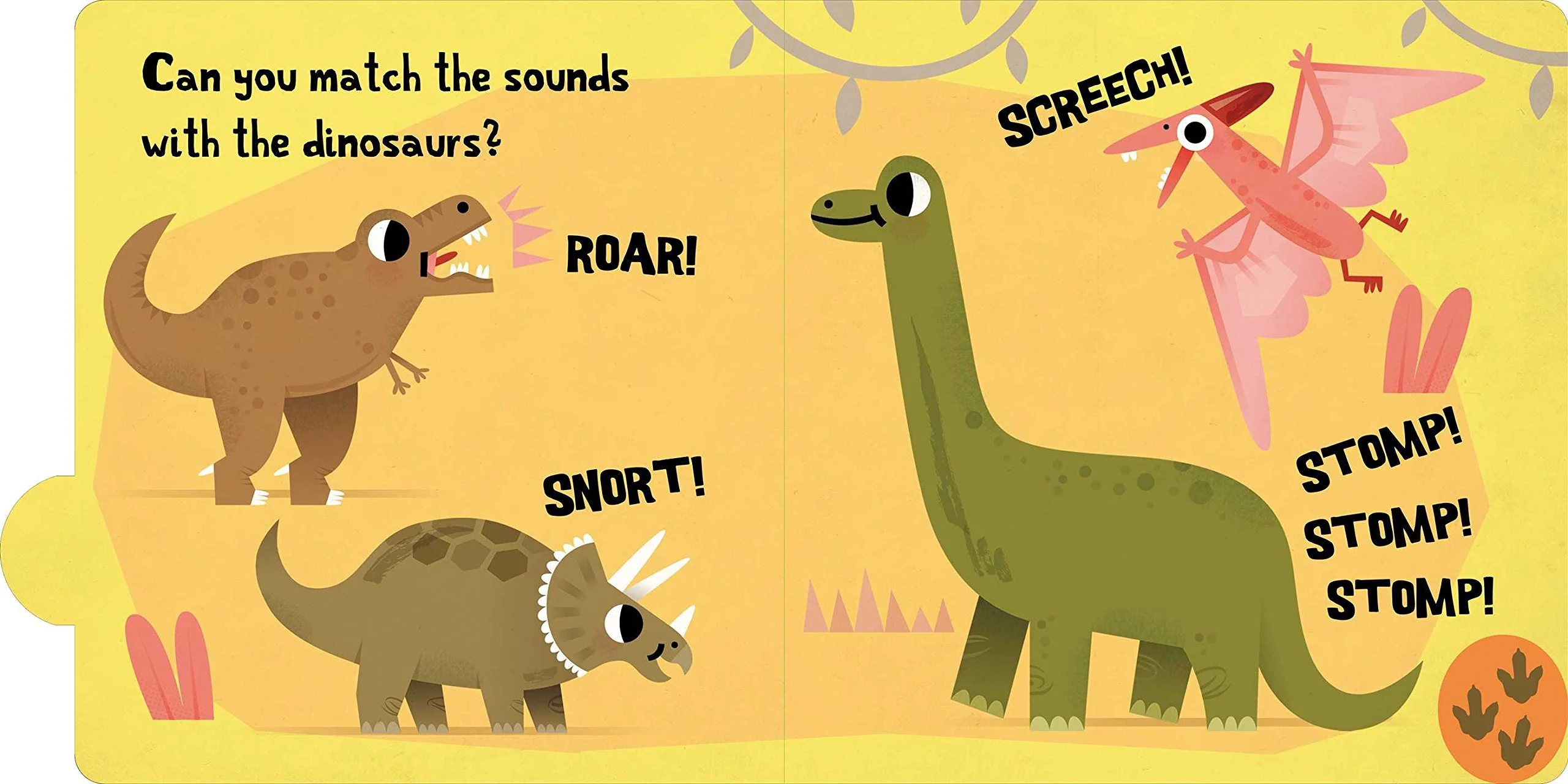 Noisy Tabs!: Dinosaurs - Board Book - Image 2
