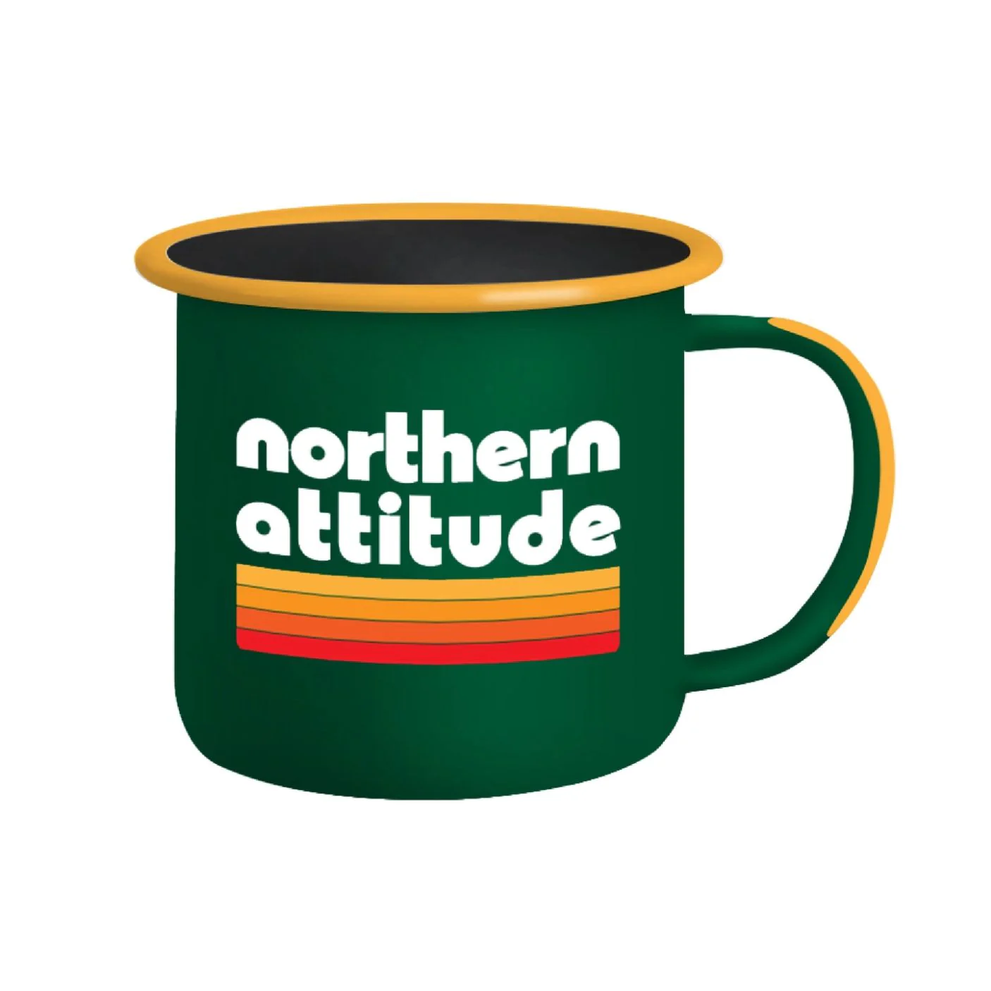 Northern Attitude Enamel Campfire Mug by Talisman & Co.