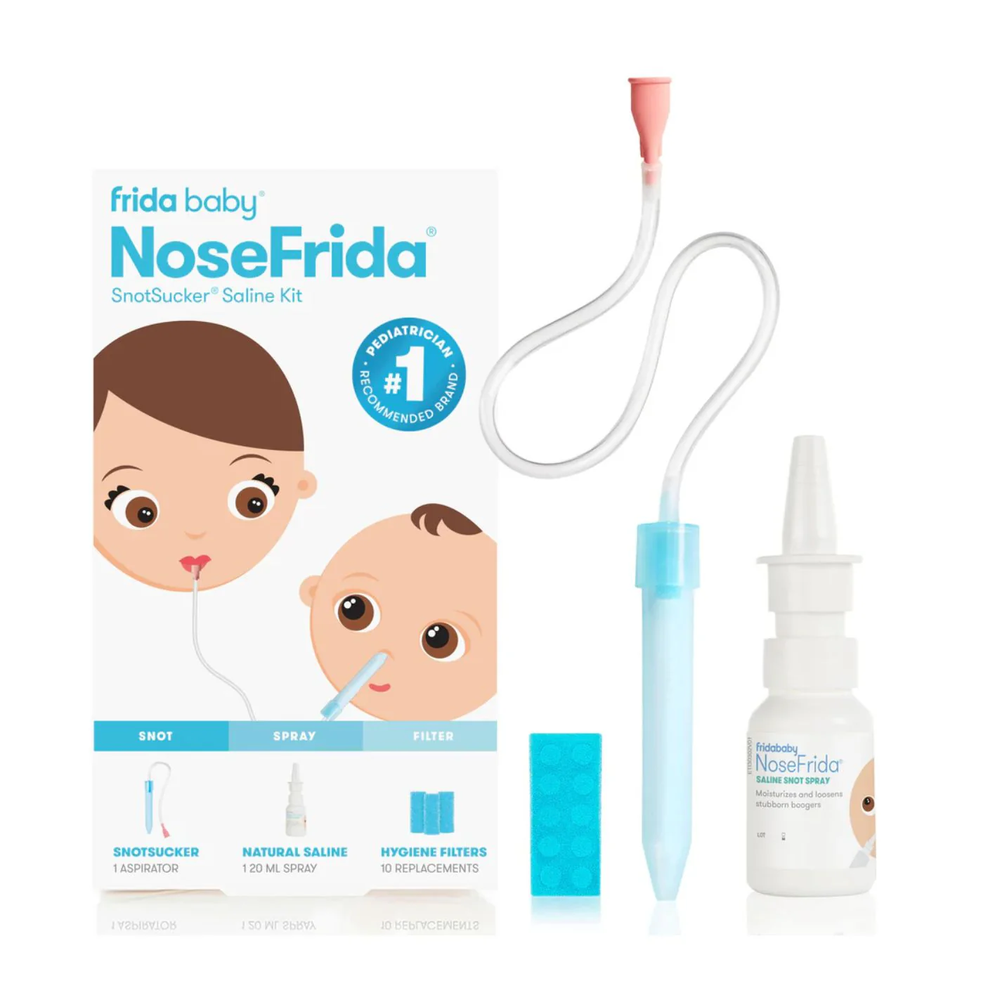 Nosefrida SnotSucker Saline Kit