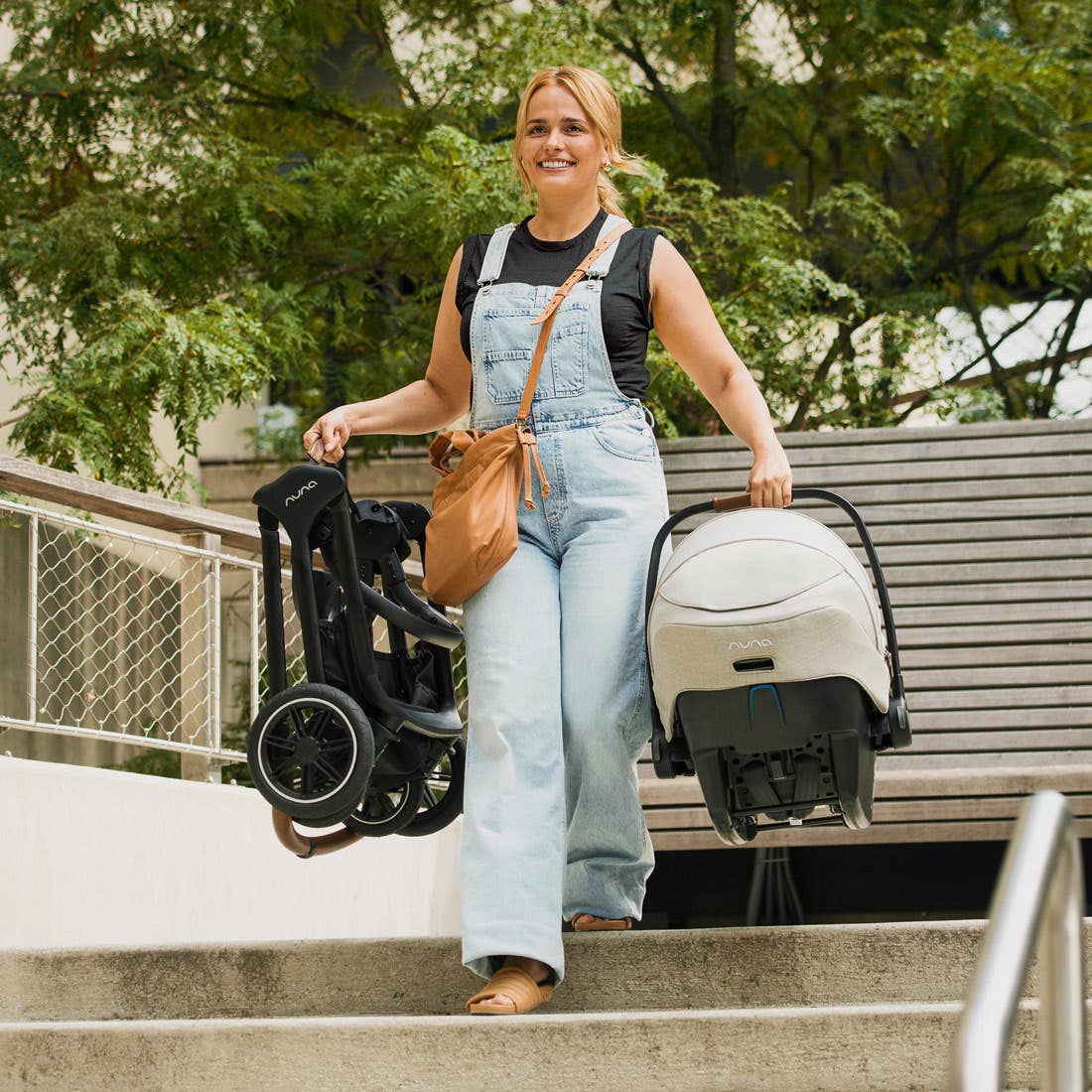 TRIV Next Stroller with Magnetic Buckle by Nuna - Image 4
