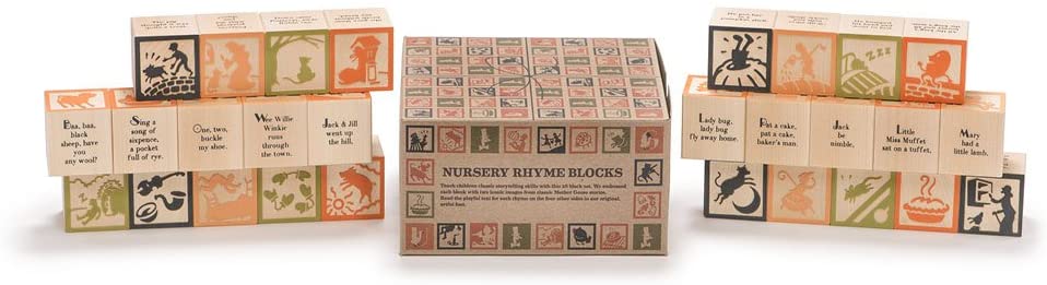 Nursery Rhyme Wooden Blocks by Uncle Goose - Image 3