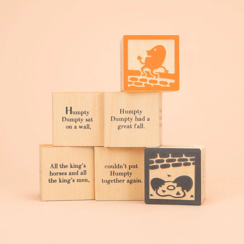 Nursery Rhyme Wooden Blocks by Uncle Goose - Image 4