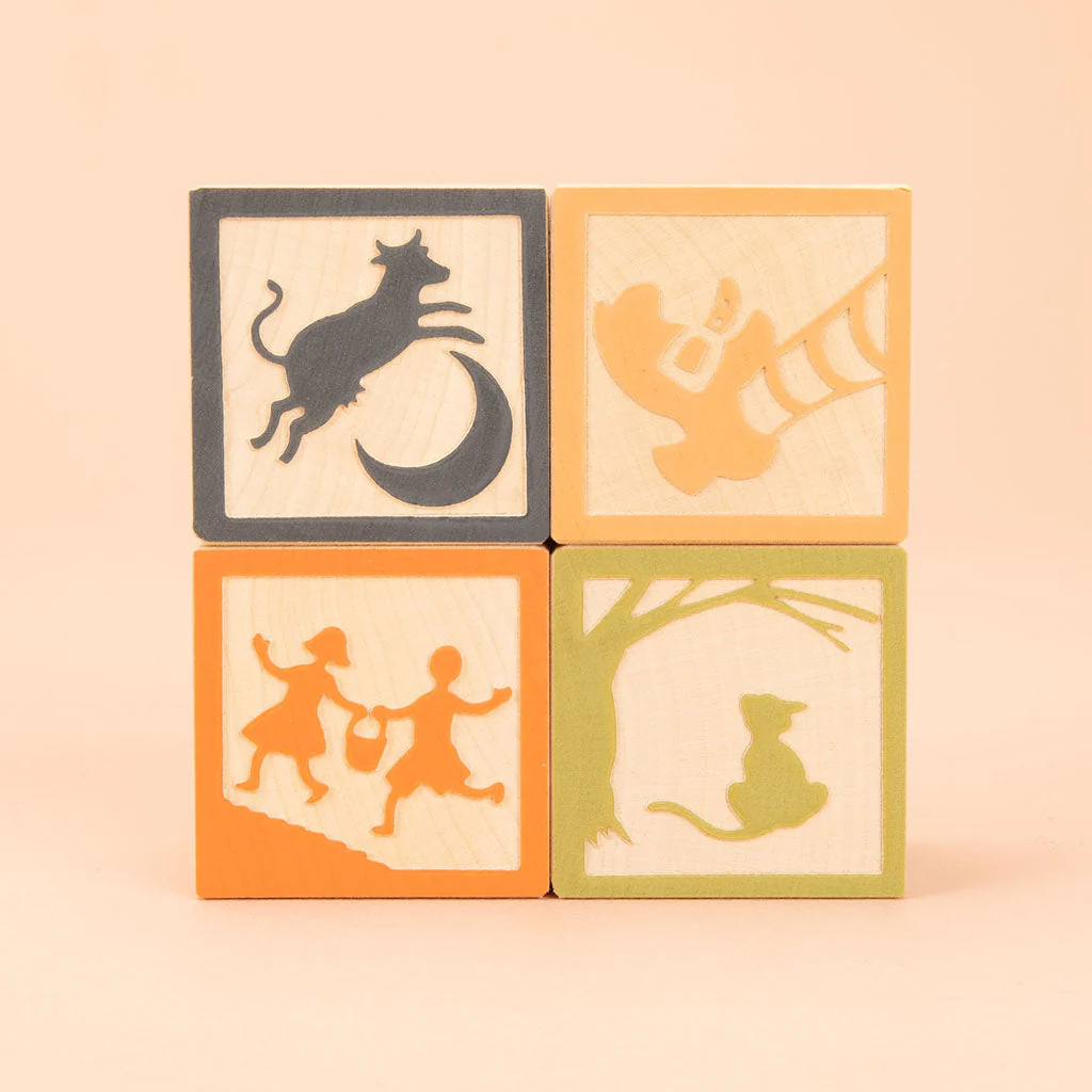 Nursery Rhyme Wooden Blocks by Uncle Goose - Image 5