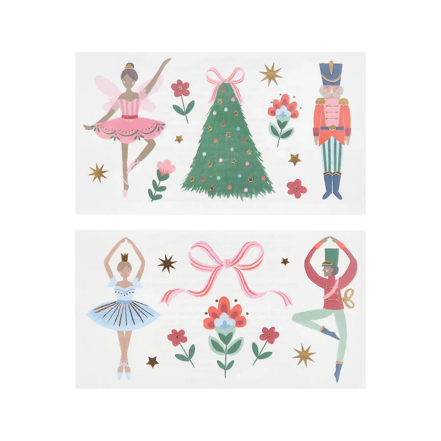Nutcracker Ballet Temporary Tattoos by Meri Meri - Image 2