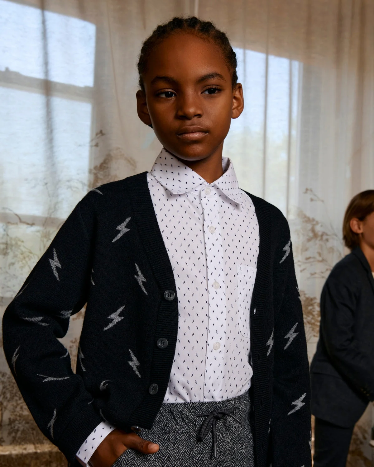 Obi Cardigan - Electrifying by Appaman - FINAL SALE - Image 2