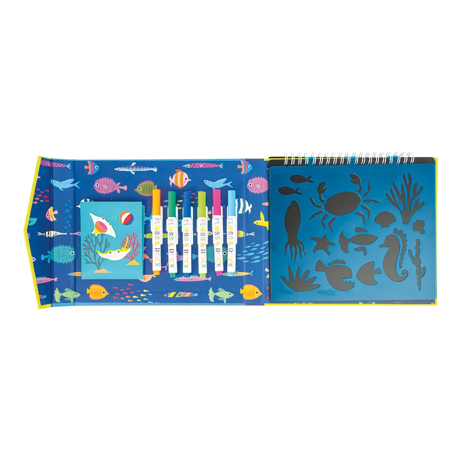 Ocean Chalkboard Sketchbook by Floss & Rock - Image 4